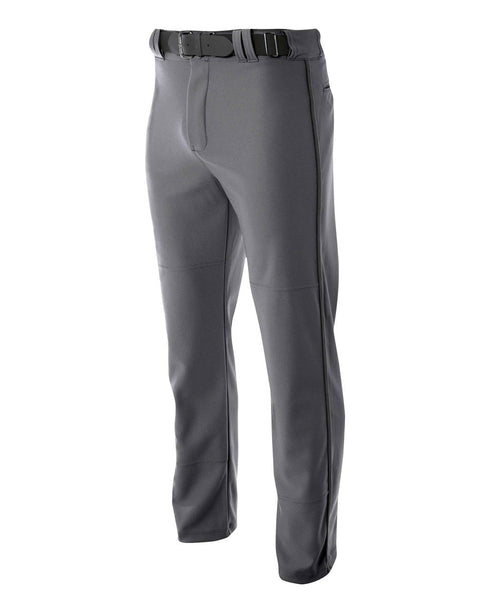 A4 Pro Style Open Bottom Baggy Cut Baseball Pant (N6162), Color 'Graphite'