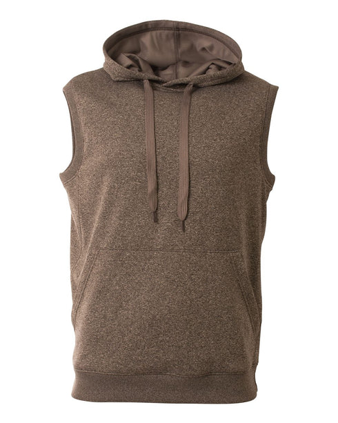 A4 Agility Sleeveless Hoodie (N4002), Color 'Charcoal'