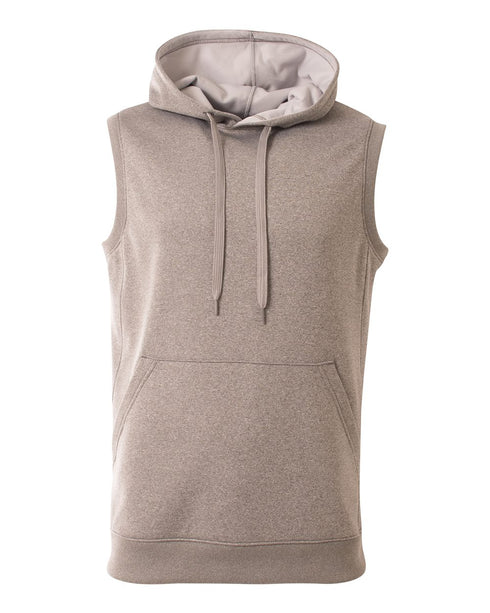 A4 Agility Sleeveless Hoodie (N4002), Color 'Heather'