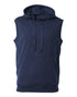 A4 Agility Sleeveless Hoodie (N4002), Color 'Navy/Heather'