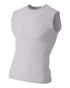 A4 Youth Compression Muscle Tee (NB2306), Color 'Silver'