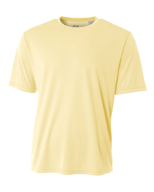 A4 Cooling Performance Crew, Sizes 2XL-4XL (N3142), Color 'Light Yellow'