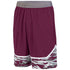 Augusta Sportswear Youth Mod Camo Game Short (1118-C), Color 'Maroon/Graphite/White'