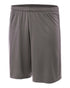 A4 7" Power Mesh Practice Short (N5378), Color 'Graphite'