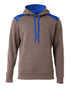 A4 Tourney Fleece Hoodie (N4093), Color 'Heather/Royal'