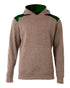 A4 Tourney Youth Fleece Hoodie (NB4093), Color 'Heather/Forest'