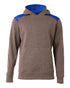 A4 Tourney Youth Fleece Hoodie (NB4093), Color 'Heather/Royal'