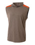 A4 Tourney Hooded Tee (N3031), Color 'Heather/Orange'