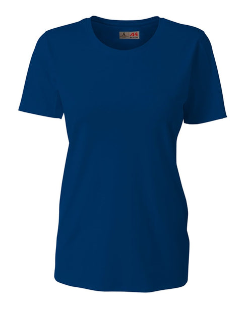 A4 The Spike - Short Sleeve Volleyball Jersey (NG3014), Color 'Navy'