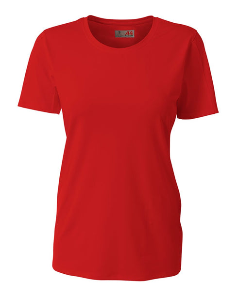 A4 The Spike - Short Sleeve Volleyball Jersey (NG3014), Color 'Scarlet'