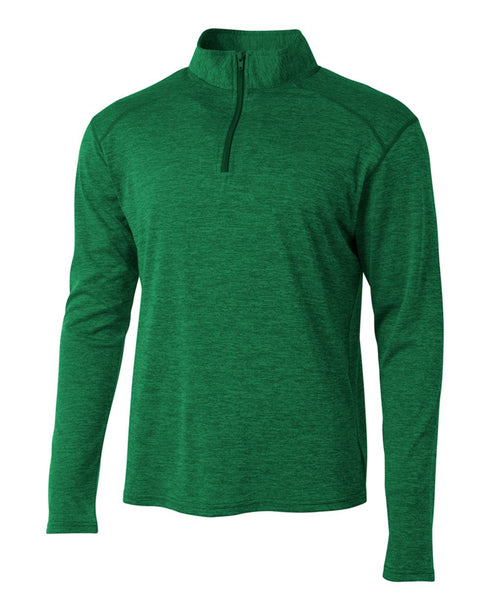 A4 Inspire Quarter Zip (N4010), Color 'Kelly'