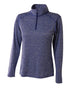 A4 Inspire Space Dye Quarter Zip (NW4010), Color 'Royal'
