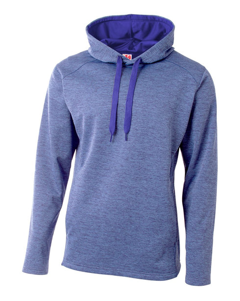 A4 Inspire Fleece Hoodie (N4103), Color 'Light Blue'