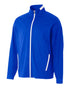 A4 League Youth Full Zip Jacket (NB4261), Color 'Royal/White'