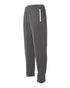 A4 League Youth Warm Up Pant (NB6199), Color 'Graphite/White'