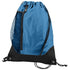 Augusta Sportswear Tres Drawstring Backpack (1149), Color 'Columbia Blue/Black'