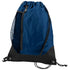 Augusta Sportswear Tres Drawstring Backpack (1149), Color 'Navy/Black'