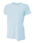 A4 Women's Cooling Performance Crew, Sizes 2XL-4XL (NW3201), Color 'Pastel Blue'