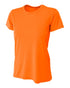 A4 Women's Cooling Performance Crew, Sizes 2XL-4XL (NW3201), Color 'Safety Orange'
