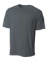 A4 SureColor Short Sleeve Cationic Tee (N3393), Color 'Graphite'