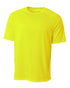 A4 SureColor Short Sleeve Cationic Tee (N3393), Color 'Safety Yellow'