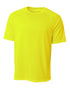 A4 Youth SureColor Short Sleeve Cationic Tee (NB3393), Color 'Safety Yellow'