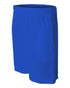 A4 9" Pocketed Short with Contrast Stitching (N5340), Color 'Royal'