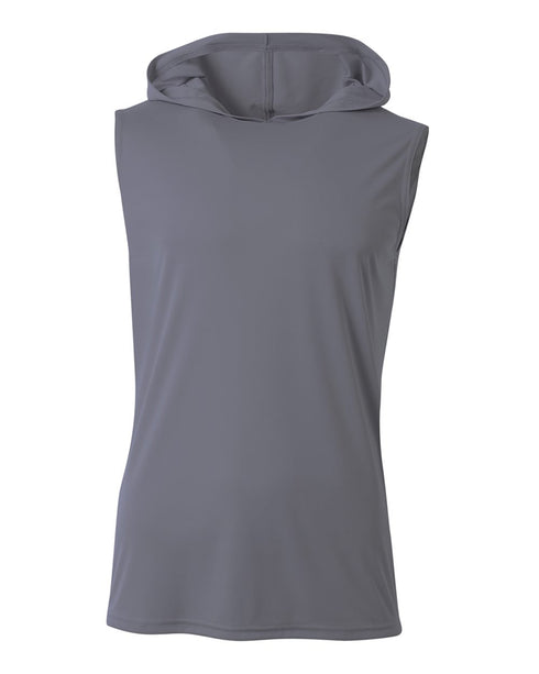 A4 Cooling Performance Sleeveless Hoodie (N3410), Color 'Graphite'