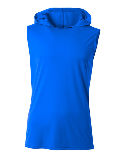 A4 Cooling Performance Sleeveless Hoodie (N3410), Color 'Royal'