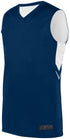 Augusta Sportswear Alley-Oop Reversible Jersey (1166), Color 'Navy/White'