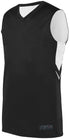 Augusta Sportswear Youth Alley-Oop Reversible Jersey (1167), Color 'Black/White'