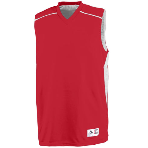 Augusta Sportswear Youth Slam Dunk Jersey (1171-C), Color 'Red/White'