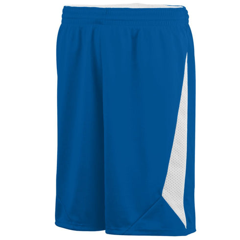 Augusta Sportswear Youth Slam Dunk Shorts (1176-C), Color 'Royal/White'