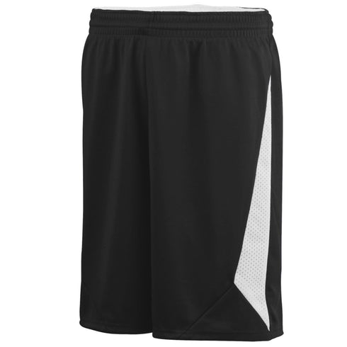 Augusta Sportswear Youth Slam Dunk Shorts (1176-C), Color 'Black/White'