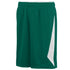 Augusta Sportswear Youth Slam Dunk Shorts (1176-C), Color 'Dark Green/White'