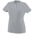 Augusta Sportswear Ladies Wicking Two-Button Jersey (1212-C), Color 'Silver Grey'