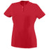 Augusta Sportswear Ladies Wicking Two-Button Jersey (1212-C), Color 'Red'