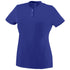 Augusta Sportswear Ladies Wicking Two-Button Jersey (1212-C), Color 'Purple'