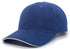 Pacific Headwear Brushed Twill Cap With Sandwich Bill (121C), Color 'RoyalWhite'