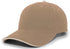 Pacific Headwear Brushed Twill Cap With Sandwich Bill (121C), Color 'BedrockKhaki'