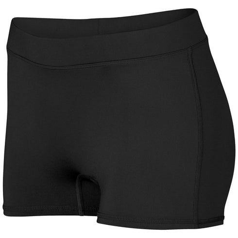 Augusta Sportswear Ladies Dare Shorts (1232), Color 'Black'