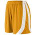 Augusta Sportswear Ladies Triumph Shorts (1238-C), Color 'Gold/White'