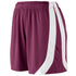 Augusta Sportswear Ladies Triumph Shorts (1238-C), Color 'Maroon/White'