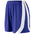 Augusta Sportswear Ladies Triumph Shorts (1238-C), Color 'Purple/White'