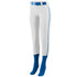 Augusta Sportswear Ladies Low Rise Collegiate Pant (1248-C), Color 'White/Royal/White'