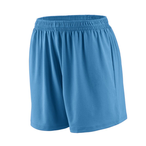 Augusta Sportswear Ladies Inferno Shorts (1292), Color 'Columbia Blue'
