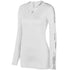 Augusta Sportswear Ladies Vroom Jersey (1307-C), Color 'White/White'