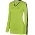 Augusta Sportswear Ladies Vroom Jersey (1307-C), Color 'Lime/Black'