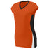 Augusta Sportswear Ladies Hit Jersey (1310-C), Color 'Orange/Black/White'
