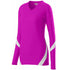 Augusta Sportswear Girls Dig Jersey (1326-C), Color 'Power Pink/White'